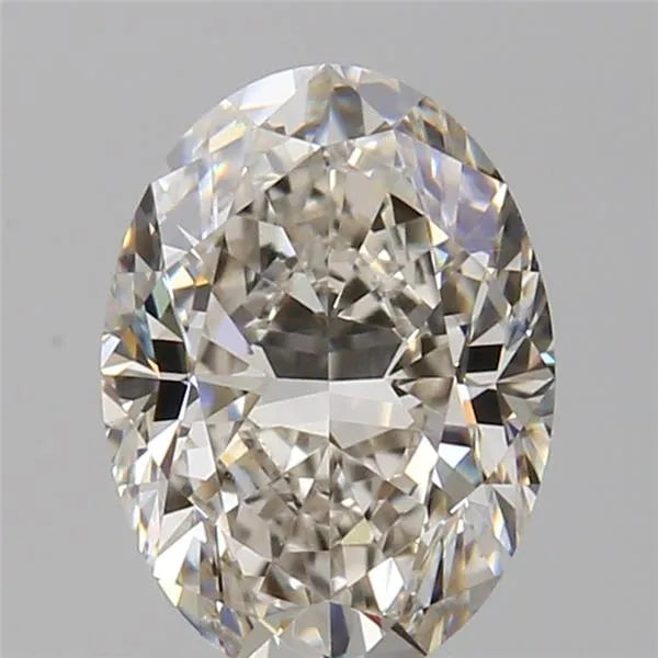 0.91ct Oval Natural Diamond (Colour J, Clarity VS2, GIA Certified)
