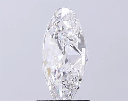 2.50ct Oval Lab Grown Diamond (Colour D, Clarity VVS2, IGI Certified)