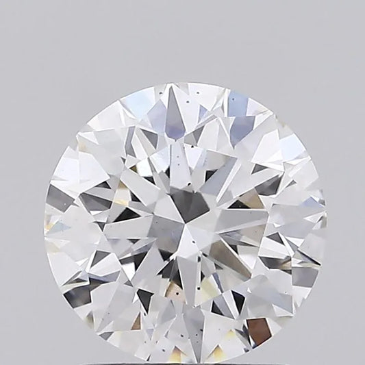 1.93ct Round Lab Grown Diamond (Colour G, Clarity VS2, Cut ID, IGI Certified)