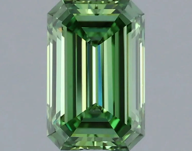 1.00ct Emerald Lab Grown Diamond (Colour Fancy Vivid Green, Clarity VS1, IGI Certified)