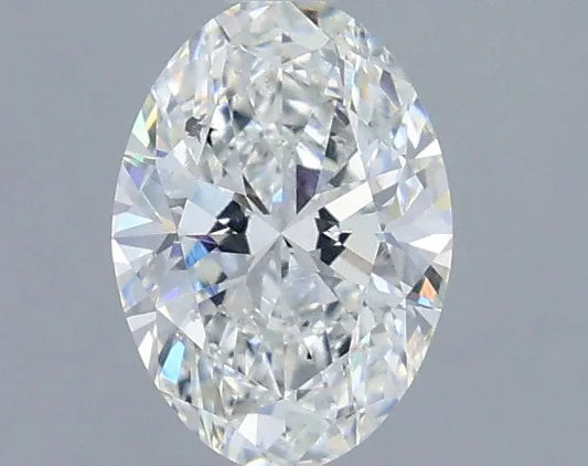 1.00ct Oval Natural Diamond (Colour D, Clarity SI2, GIA Certified)