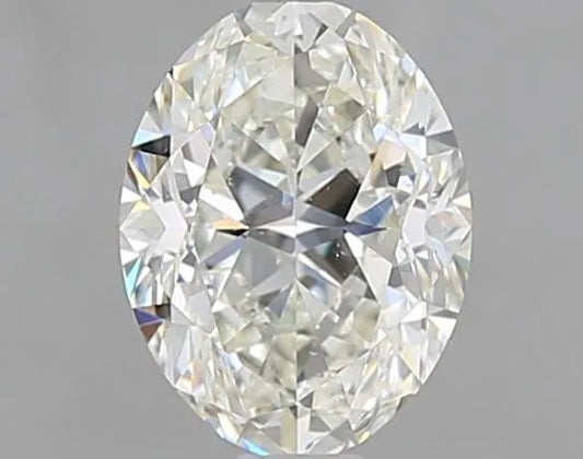 1.00ct Oval Natural Diamond (Colour J, Clarity SI1, GIA Certified)