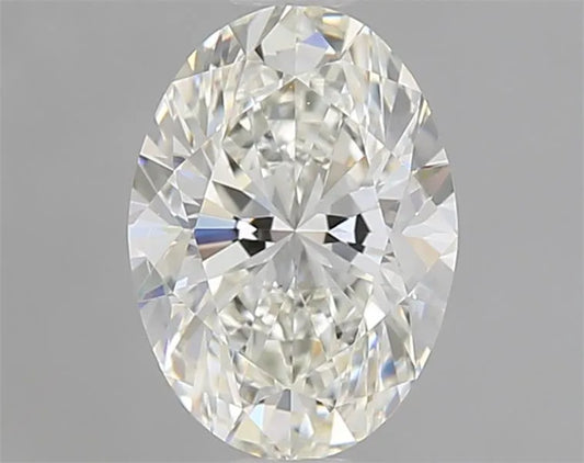 1.00ct Oval Natural Diamond (Colour J, Clarity SI1, GIA Certified)