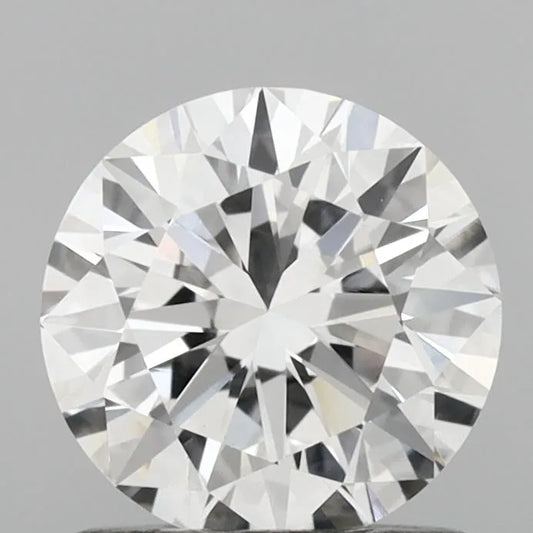 1.00ct Round Lab Grown Diamond (Colour E, Clarity VVS2, Cut EX, IGI Certified)