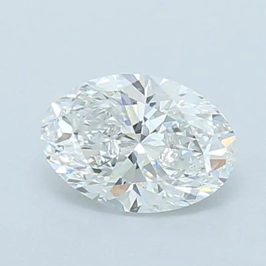 1.02ct Oval Lab Grown Diamond (Colour D, Clarity VVS2, IGI Certified)