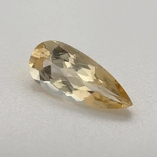1.03ct Pear Natural Topaz (Colour Yellow, Clarity Eye Clean, Cut Faceted)