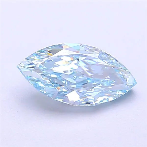 1.11ct Marquise Lab Grown Diamond (Colour Fancy Intense Blue, Clarity VVS2, IGI Certified)