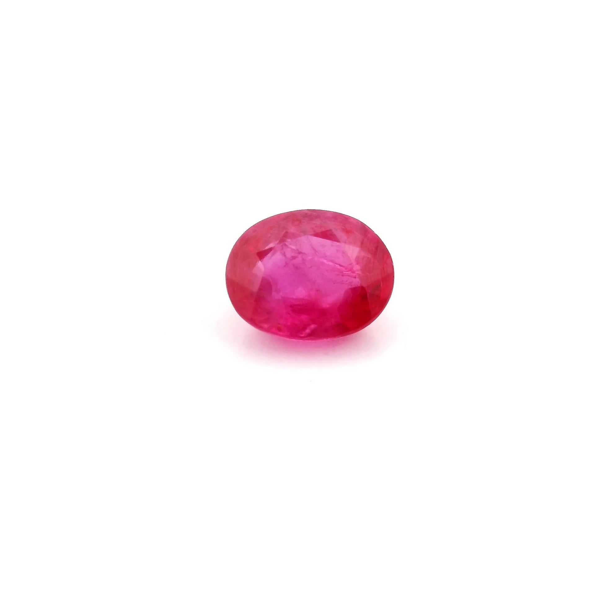 1.22ct Oval Natural Ruby (Colour Red, Clarity Slightly Included, Cut Faceted)