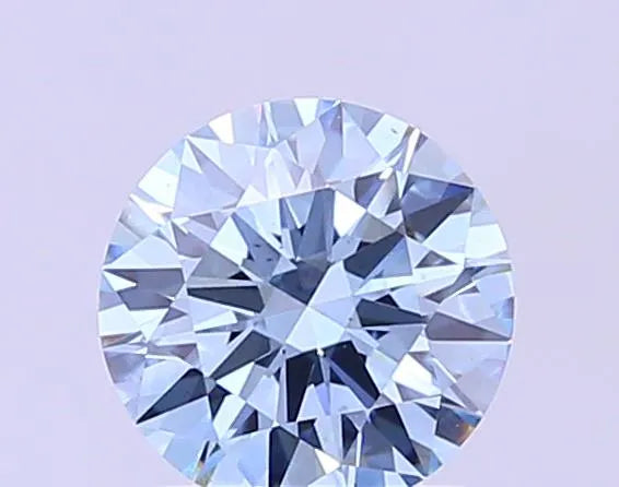 1.26ct Round Lab Grown Diamond (Colour Fancy Vivid Blue, Clarity VS1, Cut ID, IGI Certified)