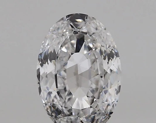 1.27 carat D color VVS2 clarity rose lab grown diamond.