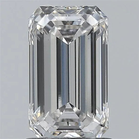 1.30ct Emerald Lab Grown Diamond (Colour G, Clarity VS2, IGI Certified)