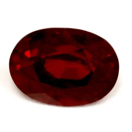 1.36ct Oval Natural Ruby (Colour Red, Clarity Slightly Included, Cut Faceted)