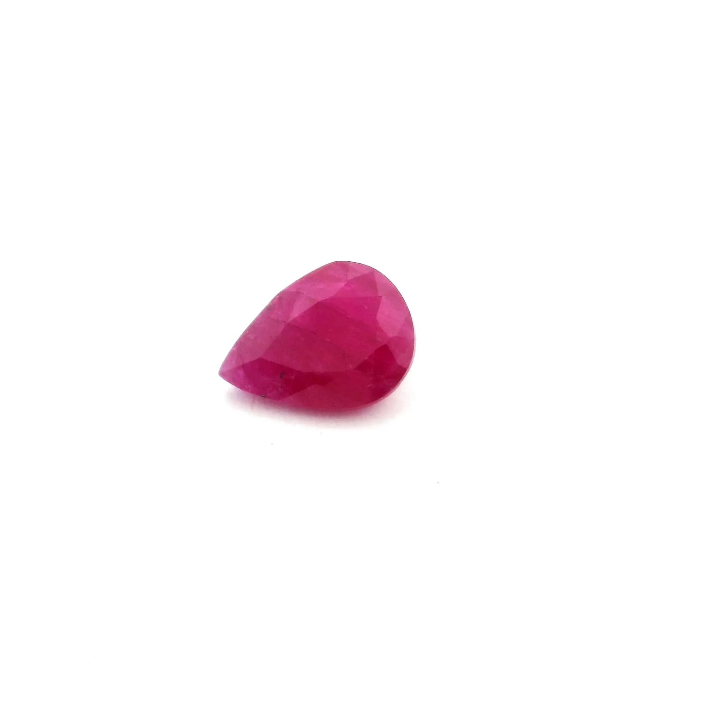 1.39ct Pear Natural Ruby (Colour Red, Clarity Moderately Included, Cut Faceted)