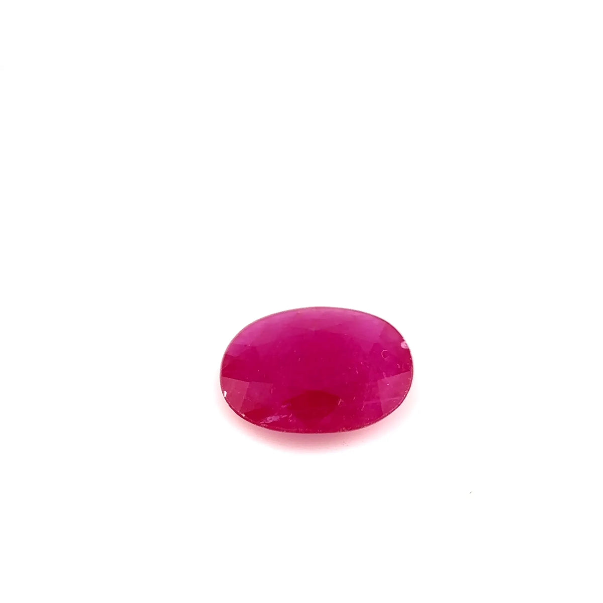 1.47ct Oval Natural Ruby (Colour Red, Clarity Slightly Included, Cut Faceted)