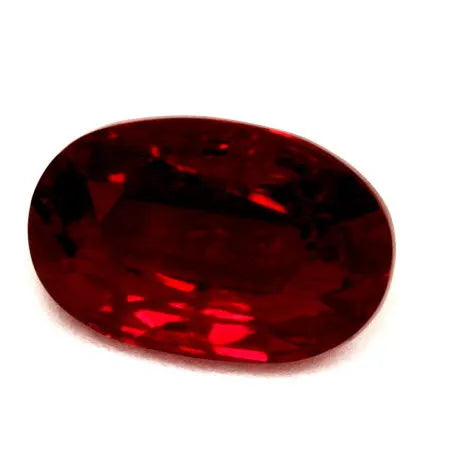 1.49ct Oval Natural Ruby (Colour Red, Clarity Slightly Included, Cut Faceted)