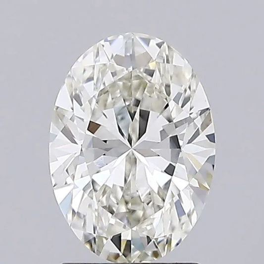 1.55ct Oval Lab Grown Diamond (Colour H, Clarity VVS2, IGI Certified)