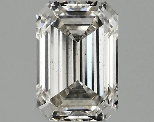 1.58ct Emerald Lab Grown Diamond (Colour H, Clarity SI1, IGI Certified)