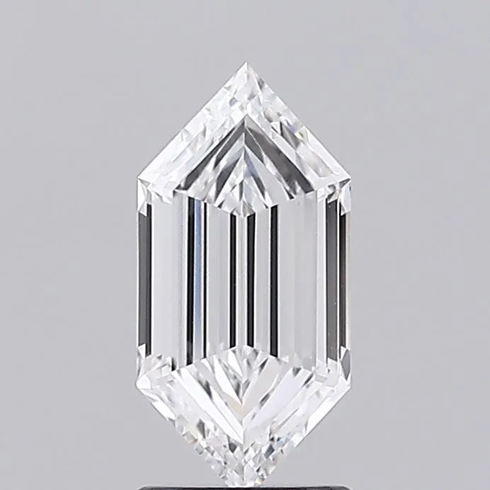 1.63ct Hexagonal Lab Grown Diamond (Colour D, Clarity VVS2, IGI Certified)