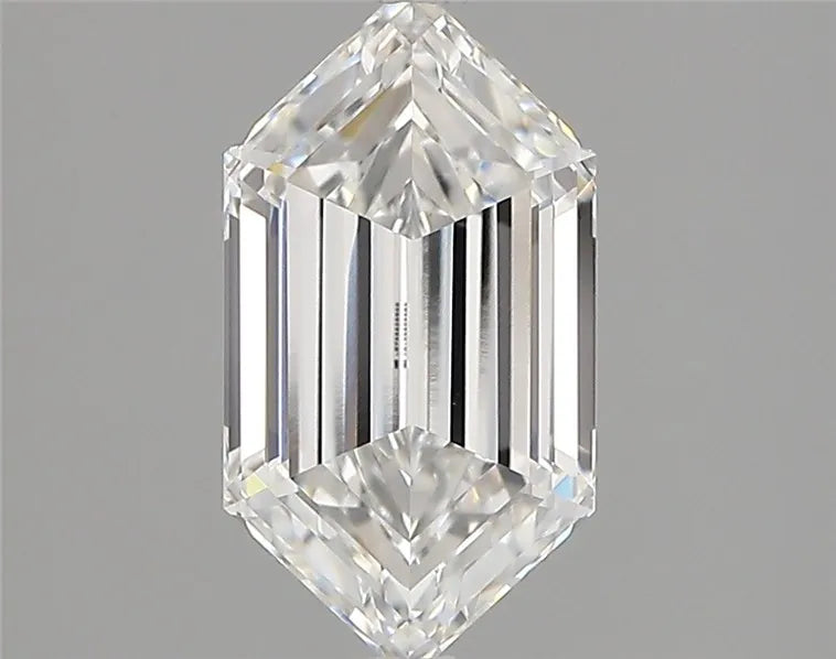1.64ct Hexagonal Lab Grown Diamond (Colour E, Clarity VVS2, IGI Certified)