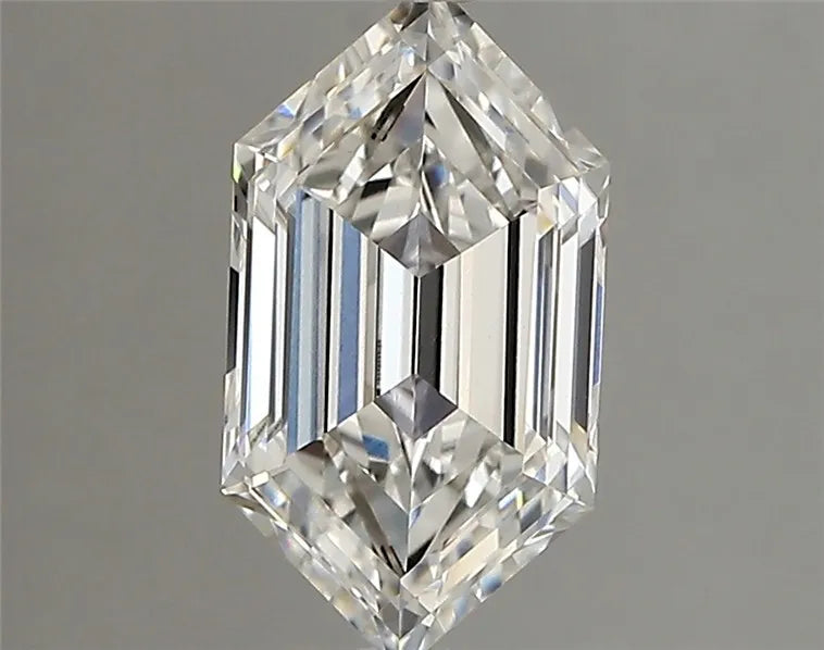 1.74ct Hexagonal Lab Grown Diamond (Colour F, Clarity VVS2, IGI Certified)