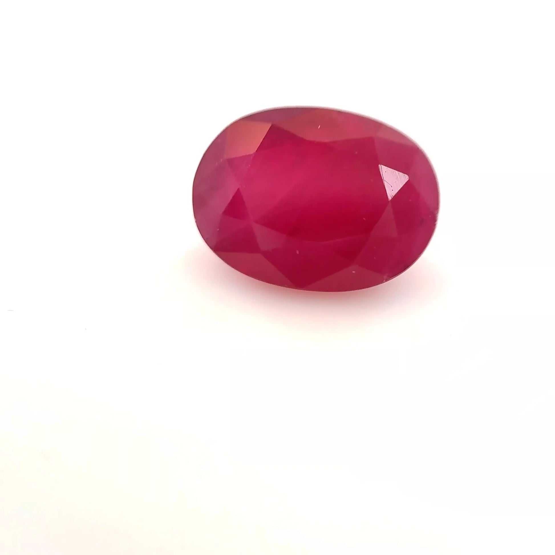 1.82ct Oval Natural Ruby (Colour Red, Clarity Moderately Included, Cut Faceted)