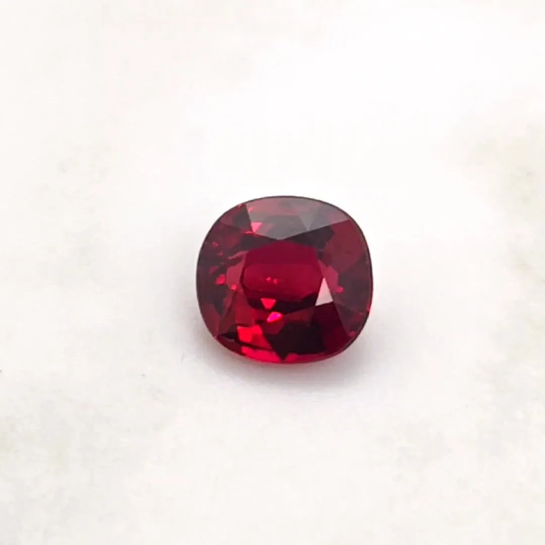 1.87ct Cushion Natural Ruby (Colour Red, Clarity Eye Clean, Cut Faceted)