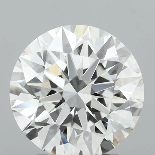 1.91ct Round Lab Grown Diamond (Colour F, Clarity VVS2, Cut EX, IGI Certified)