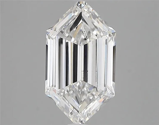 1.92ct Hexagonal Lab Grown Diamond (Colour E, Clarity VVS2, IGI Certified)