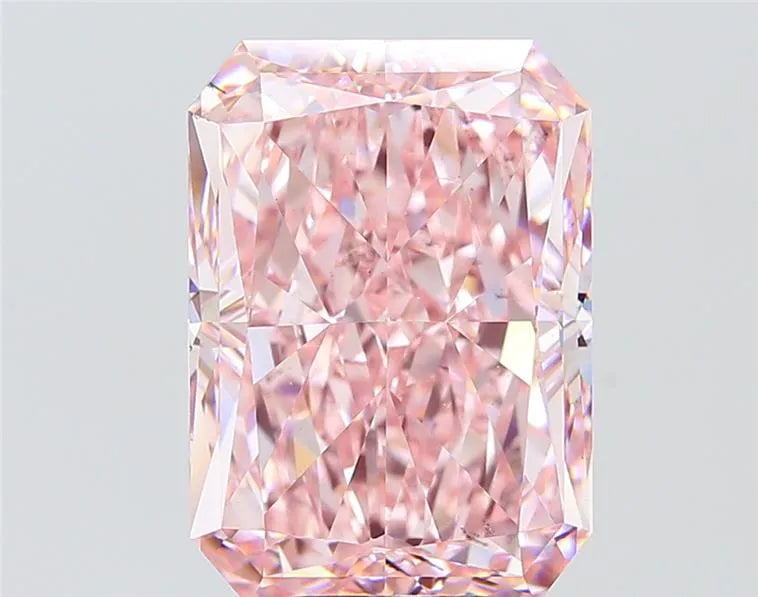 10.09ct Radiant Lab Grown Diamond (Colour Fancy Intense Pink, Clarity VS2, IGI Certified)