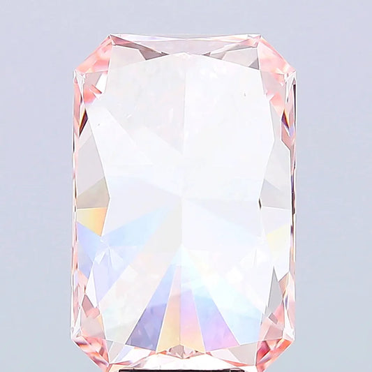 10.11ct Radiant Lab Grown Diamond (Colour Fancy Vivid Pink, Clarity VVS2, IGI Certified)