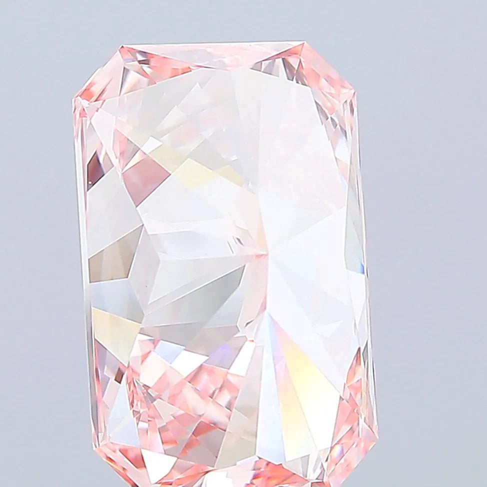 10.51ct Radiant Lab Grown Diamond (Colour Fancy Vivid Pink, Clarity VVS2, IGI Certified)
