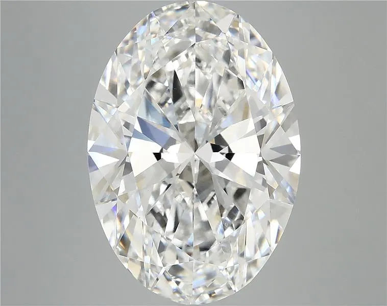11.00ct Oval Lab Grown Diamond (Colour E, Clarity VVS2, IGI Certified)