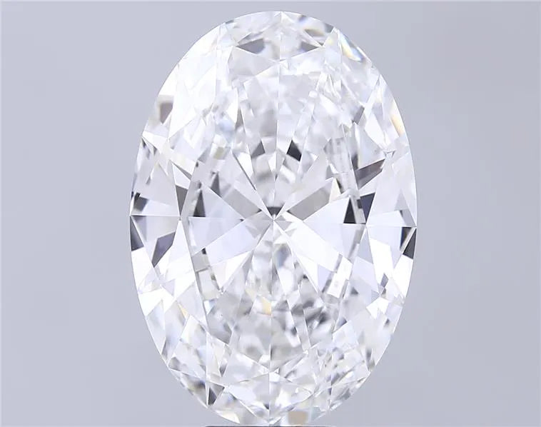 11.04ct Oval Lab Grown Diamond (Colour E, Clarity VVS2, IGI Certified)