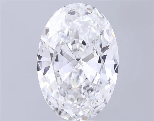 11.04ct Oval Lab Grown Diamond (Colour E, Clarity VVS2, IGI Certified)