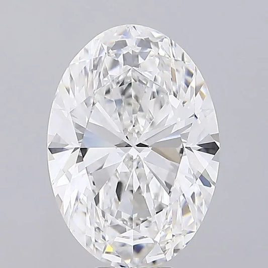 11.08ct Oval Lab Grown Diamond (Colour E, Clarity VVS2, IGI Certified)