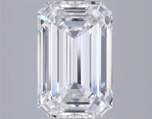 4.01ct Emerald Lab Grown Diamond (Colour D, Clarity VVS2, IGI Certified)