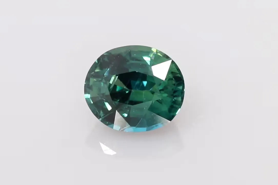 1.90ct Oval Natural Sapphire (Colour Multicolor, Clarity Slightly Included, Cut Faceted)