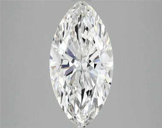 3.01ct Marquise Lab Grown Diamond (Colour E, Clarity VVS2, IGI Certified)