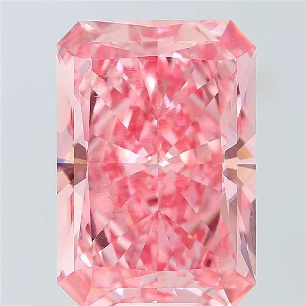 15.01ct Radiant Lab Grown Diamond (Colour Fancy Vivid Pink, Clarity VS1, IGI Certified)