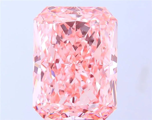 15.02ct Radiant Lab Grown Diamond (Colour Fancy Vivid Pink, Clarity VS1, IGI Certified)