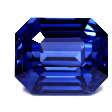 15.06ct Emerald Natural Sapphire (Colour Blue, Clarity Eye Clean, Cut Faceted)