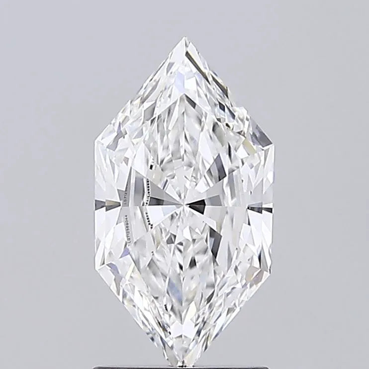 1.54ct Hexagonal Lab Grown Diamond (Colour E, Clarity VVS2, IGI Certified)