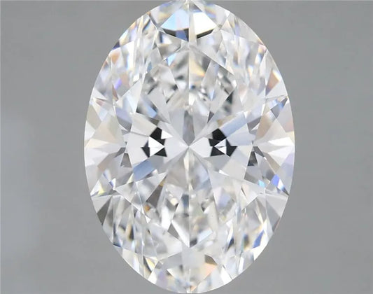 5.38ct Oval Lab Grown Diamond (Colour E, Clarity VS1, IGI Certified)