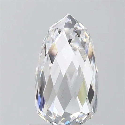 2.00ct Briolette Lab Grown Diamond (Colour E, Clarity VS1, IGI Certified)