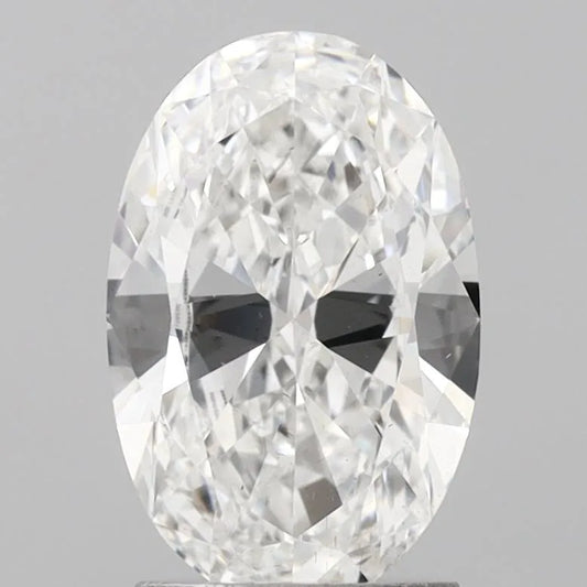2.01ct Oval Lab Grown Diamond (Colour E, Clarity SI1, IGI Certified)