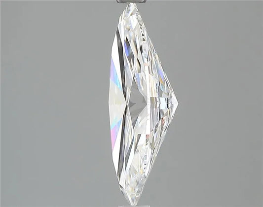 2.03ct marquise lab grown diamond, color E, clarity VVS2.