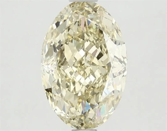 2.03ct Oval Lab Grown Diamond (Colour Fancy Yellow, Clarity VS1, IGI Certified)