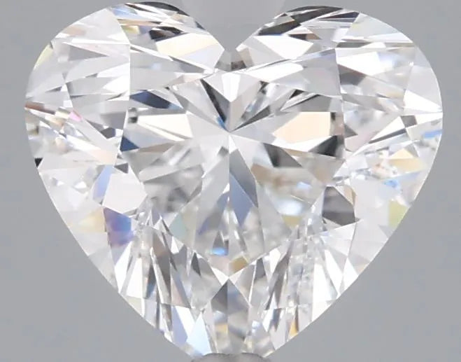 2.06ct Heart Lab Grown Diamond (Colour E, Clarity VVS1, IGI Certified)