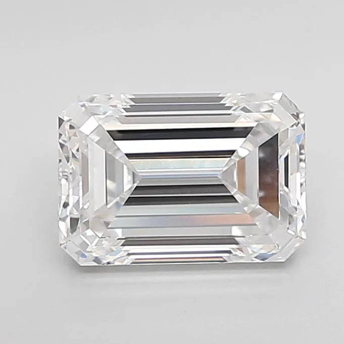 2.09ct Emerald Lab Grown Diamond (Colour D, Clarity VVS2, IGI Certified)