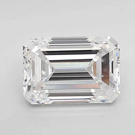 2.09ct Emerald Lab Grown Diamond (Colour D, Clarity VVS2, IGI Certified)